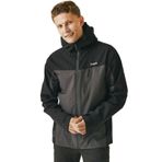 Regatta Birchdale Erkek Isotex Hi-Tech Ceket, Su Geçirmez, Nefes Alır, Kül Grisi / Siyah