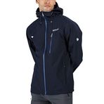 Regatta Birchdale su geçirmez nefes alabilir Isotex Hi-tech erkek montu, Nvy/Nautical, 48