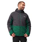 Regatta Erkek Highton Stretch III Su Geçirmez Ceket, Kül/Cennet, XL