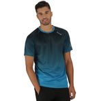 Regatta Erkek Hyperdimension T-Shirt Hydro Blau L