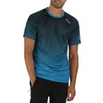 Regatta Erkek Hyperdimension T-Shirt Hydro Blau S