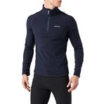 Regatta Erkek Montes hafif yarım fermuarlı Overhead mikro polar ceket, lacivert, XL