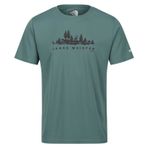 Regatta Fingal Slogan II Haki Erkek T-Shirt