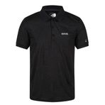 Regatta Remex II Siyah Polo Yaka Erkek T-Shirt
