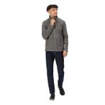 Regatta RMA468 Eilon Düz Gri Erkek Polar Sweatshirt