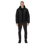 Regatta RMN154 Helfa Siyah Erkek Zip Ceket