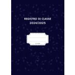 Registro di classe scuola secondaria 2024-2025: Organizza il tuo anno scolastico con il nostro registro in formato A4: Completo di griglie mensili per ... della classe, 32 alunni per classe, 3 classi.