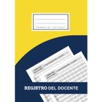 Registro Docente 18 classi: Quaderno Docenti Scuola Secondaria con Orario, voti, argomenti svolti, colloqui, annotazioni, formazione... | Formato Grande A4.