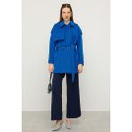 Reglan Kol Apolet ve Pelerin Detaylı Kaşmir Kaban Saks 3131 - 42