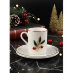 Regna Home Fine Living Kokina 4 Parça 2 Kişilik Kahve Fincan Seti 93ML - Renkli