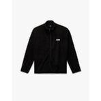 Regular Fit Cepli Etiket Baskılı Dik Yaka Fermuarlı Polar Hırka