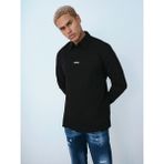 Regular Fit Erkek Gömlek U.kol - Siyah