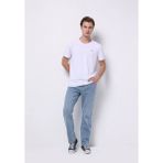 Regular Fit Erkek İndigo Jean Pantolon