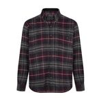 Regular Fit Erkek Kışlık HAKİKİ Oduncu Gömleği Bordo-6926 BORDO S
