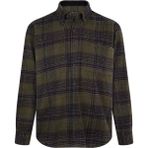 Regular Fit Erkek Kışlık Hakiki Oduncu Gömleği YEŞIL-6912 - S