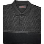 Regular Fit Erkek Polo Yaka Selanik Kazak-7126 SİYAH XL