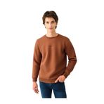 Regular Fit Erkek Sweatshirt KAHVE S