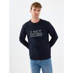 Regular Fit Erkek Sweatshirt - Koyu Lacivert