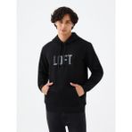 Regular Fit Erkek Sweatshirt - Siyah - 2XL