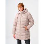 Regular Fit Kadın Kaban - XS - Vizon