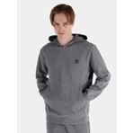 Regular Fit Kapüşonlu Antrasit Erkek Sweatshirt
