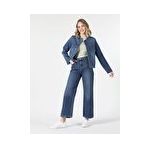 Regular Fit Mavi Kadın Ceket