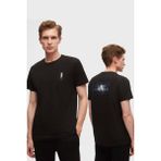 Regular Fit Siyah Baskılı %100 Pamuk T-shirt 2EC14ORT05213 - 2XL