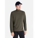 Regular Fit Turtle Neck Yeşil Erkek Kazak