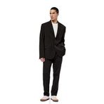 Regular Fit Viskon Karışımlı Kapaklı Cepli Uzun Kollu Mono Yaka Blazer Ceket