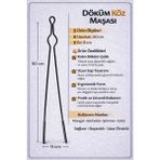 Regular Mangal Döküm Köz Maşası 50 cm