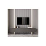 Regulus Mdf 3 Kapakli Ahşap Ayakli 180 Cm Country Tv Ünitesi Gri