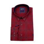 REHALLİ ERKEK SLIM FİT GÖMLEK BGL-ST00900 BORDO S