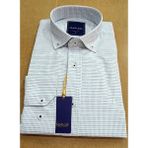Rehalli Erkek Slim Fit Puantiyeli Gömlek BGL-ST00803 - Yeşil