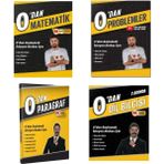 Rehber Matematik 0’dan Problemler - 0’dan Matematik Soru Bankası - Rüştü Hoca 0’dan Dil Bilgisi - 0’dan Paragraf 4'lü Set