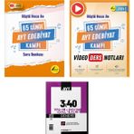 Rehber Matematik 65 Günde AYT Edebiyat Kamp Kitabı ve Video Ders Notları Seti + Deneme