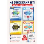 REHBER MATEMATİK YAYINLARI Rüştü Hoca ve Rahber Matematik ile 49 Günde Türkçe ve Matematik Kamp Seti