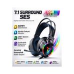 Reidan G606 7.1 4d Profesyonel Usb Oyuncu Gaming Kulaklık Pc Telefon Bilgisayar Kulaklığı