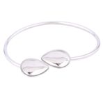 Reidgaller 5 adet bükülebilir manşet bileklik taban boşlukları Fit 13x18mm Pointback gözyaşı Cabochon bilezik çerçeve ayar tepsileri DIY takı bulguları