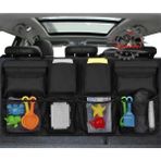 REIHMANN Peugeot 5008 Ev 2025 Araç Bagaj Organizer 8 Cepli Araç Bagaj Düzenleyici Çanta Organizer, Araba Çantası, Oto Içi Aksesuar Otomobil Aksesuarları - Siyah