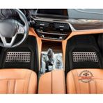 REIHMANN Volkswagen Passat B7 2010-2011-2012-2013-2014-2015 Krom Siyah Havuzlu Oto Paspas, Orbital, 3d, Esnek, Su Geçirmez, Kesilebilir, Kaymaz Taban Araba Paspası