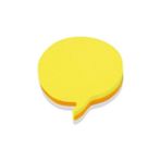 Reiner Hopax Stickn 21544 Yapışkanlı Not Kağıdı Balon Şekilli 50 Yaprak 70X70 Mm Sarı