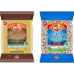 Reis Gıda Bakliyat İkili Paket 1 kg Köftelik Kısırlık Bulgur + 1 kg Koçbaşı Nohut