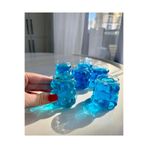 Reis Home Boncuk Kahve Yanı Bardak 6'lı Mini Üzüm Bardak Boncuk Şekilli Pinterest Bardak 75ML Isıya Dayanıklı