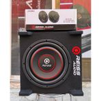 Reiss Audio RS-SL12 Yer Kaplamaz Mini Ayaklı Kabinli 1450WAT 450W Rms 30 cm Subwoofer Mini Slim Bas