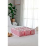 Rek Home 10 bölmeli dolap çekmece ıçi akordiyon tipi katlanır çamaşır düzenleyici organizer - Pudra - 3'lü