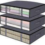 Rek Home Pencereli Baza Altı Hurç / 60 x 45 x 15 cm - 3 Adet - Gri