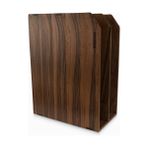 Reka İki Bölmeli Dosyalık & Evrak Rafı - Ceviz | Woodsaka - 26.8 x 20.8 x 14.2 cm