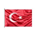 Rekbay Türk Bayrağı Parlak Kumaş 200 x 300 cm