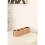 REKHOME 10 Bölmeli Bej Dolap Çekmece İçi Akordiyon Katlanır Çorap Kıyafet Çamaşır Düzenleyici Organizer