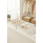 REKHOME 2'li Beyaz Çekmece Dolap İçi Düzenleyici Saklama Kutusu Çocuk ve Bebek Odası Organizer Set